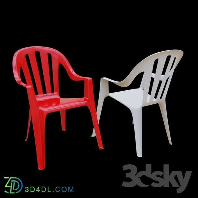Table _ Chair - Plastic chair _ table
