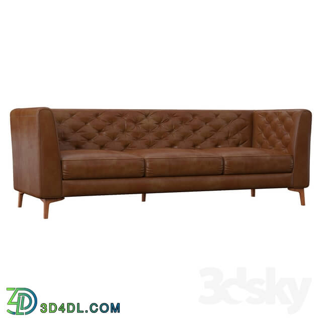 Sofa - Walter Leather Chesterfield Sofa