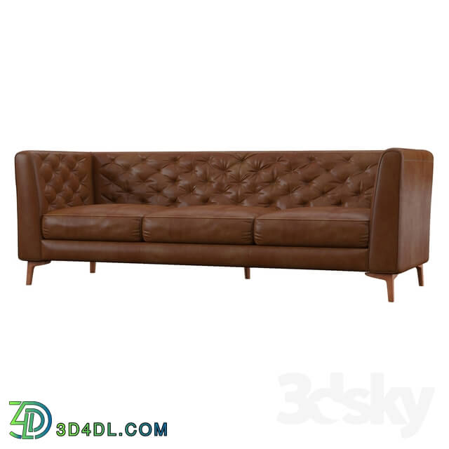 Sofa - Walter Leather Chesterfield Sofa