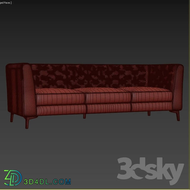 Sofa - Walter Leather Chesterfield Sofa