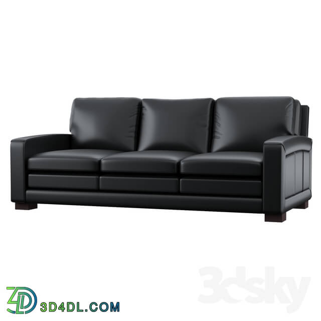 Sofa - Theodora Leather Standard Sofa