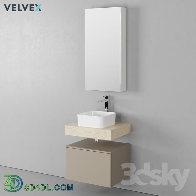 Bathroom furniture - OM Velvex Unique Unit 60