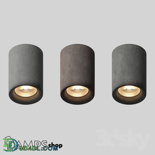 Spot light - Concrete Lamps v7
