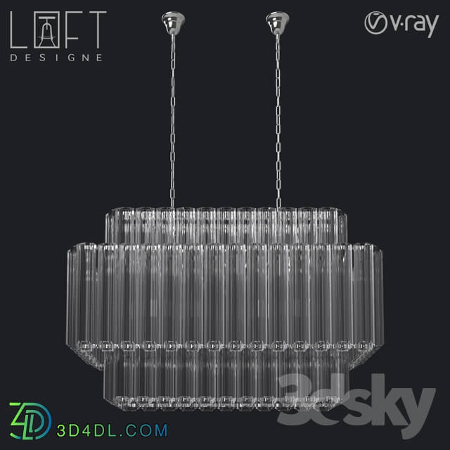 Ceiling light -  Pendant lamp LoftDesigne 9286 model