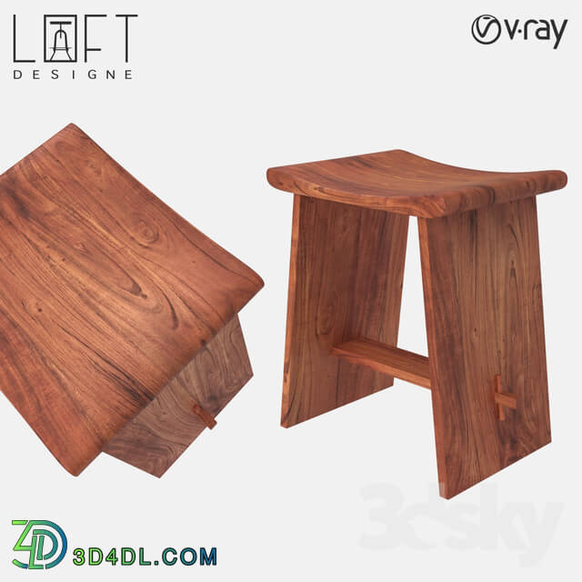 Chair - Stool LoftDesigne 1592 model