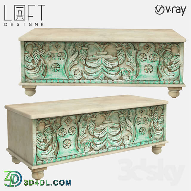 Sideboard _ Chest of drawer - Chest of drawers LoftDesigne 7252 model