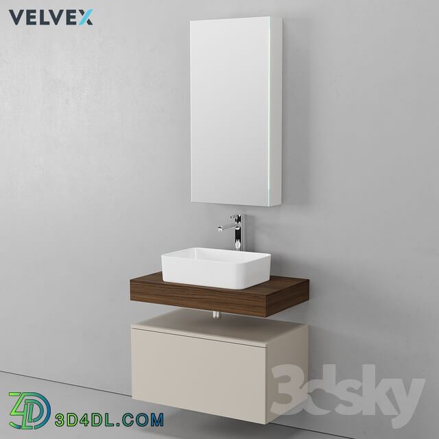 Bathroom furniture - OM Velvex Unique Unit 80