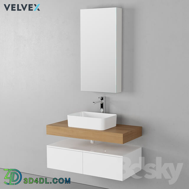 Bathroom furniture - OM Velvex Unique Unit 100