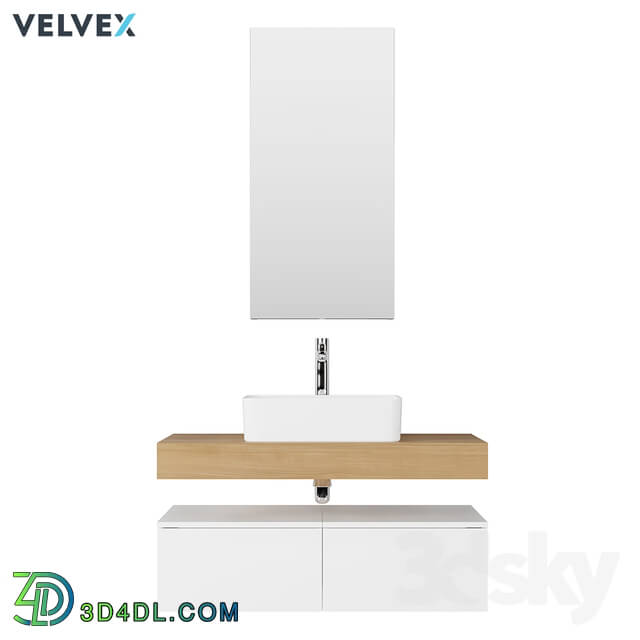 Bathroom furniture - OM Velvex Unique Unit 100
