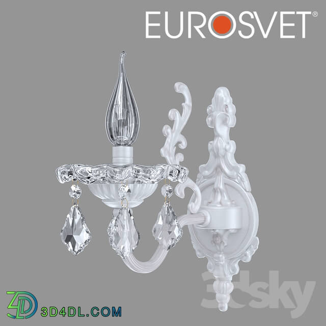 Wall light - OM Sconce with tinted crystal Eurosvet 3281_1 Elisha