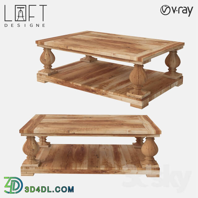 Table - Coffee table LoftDesigne 10794 model