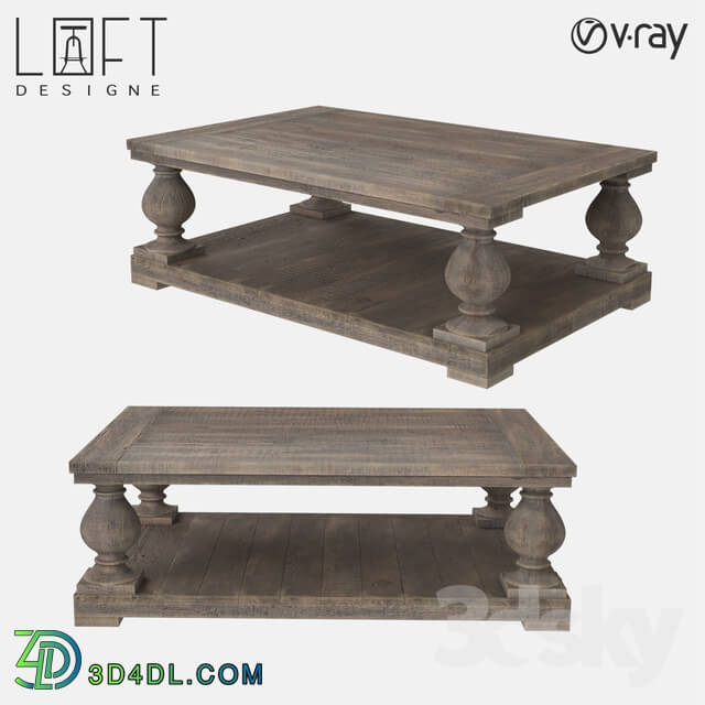 Table - Coffee table LoftDesigne 10797 model