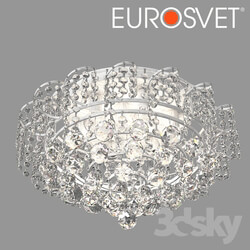 Ceiling light - OM Ceiling chandelier with crystal Eurosvet 16017_9 Charm 