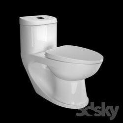 Toilet and Bidet - toilet 2 