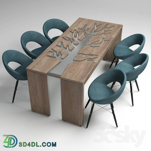 Table _ Chair - Dining table