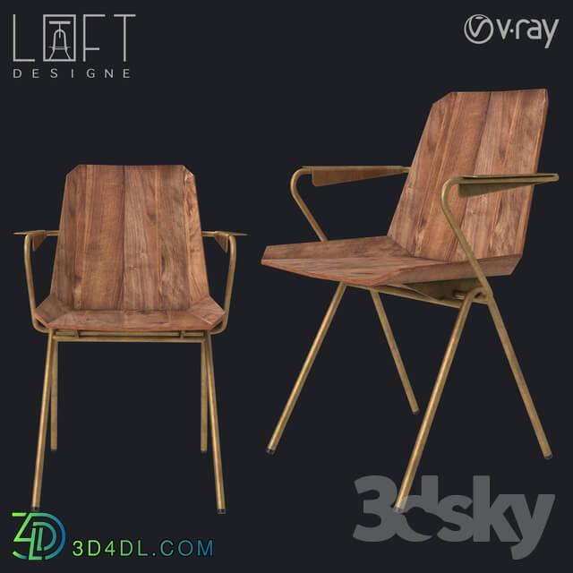 Chair - Chair LoftDesigne 1430 model