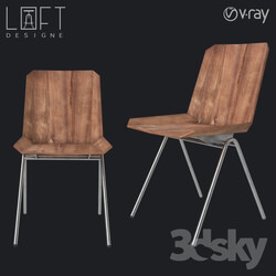 Chair - Chair LoftDesigne 1431 model 