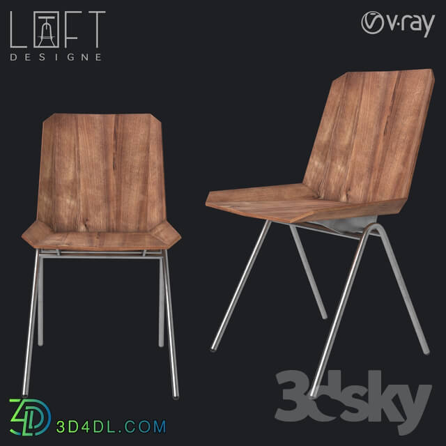 Chair - Chair LoftDesigne 1431 model