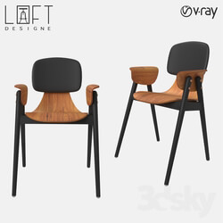 Chair - Chair LoftDesigne 1433 model 