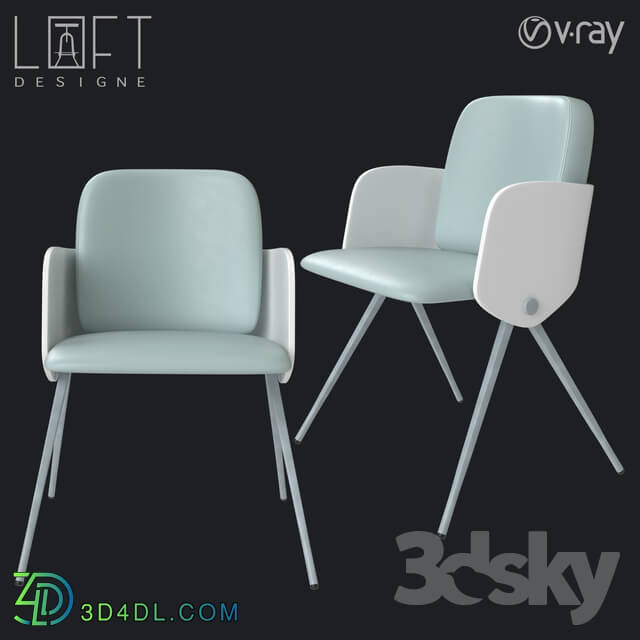 Chair - Chair LoftDesigne 1434 model