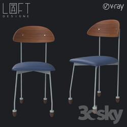 Chair - Chair LoftDesigne 1435 model 