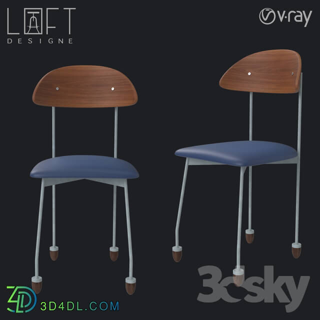 Chair - Chair LoftDesigne 1435 model