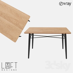Table - Table LoftDesigne 6250 model 