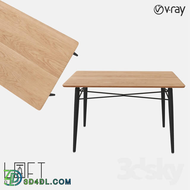 Table - Table LoftDesigne 6250 model