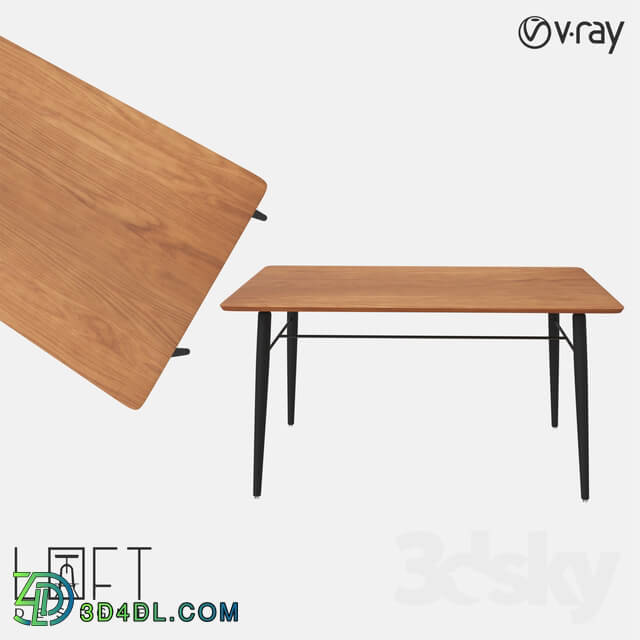 Table - Table LoftDesigne 6251 model