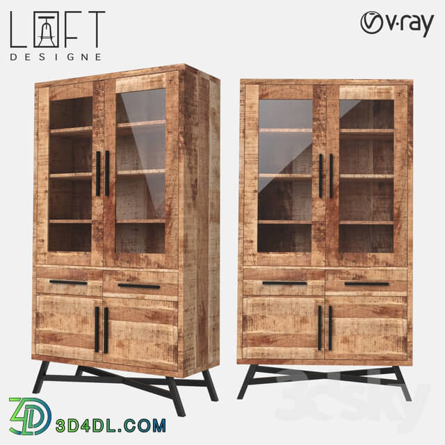 Wardrobe _ Display cabinets - Wardrobe LoftDesigne 7259 model