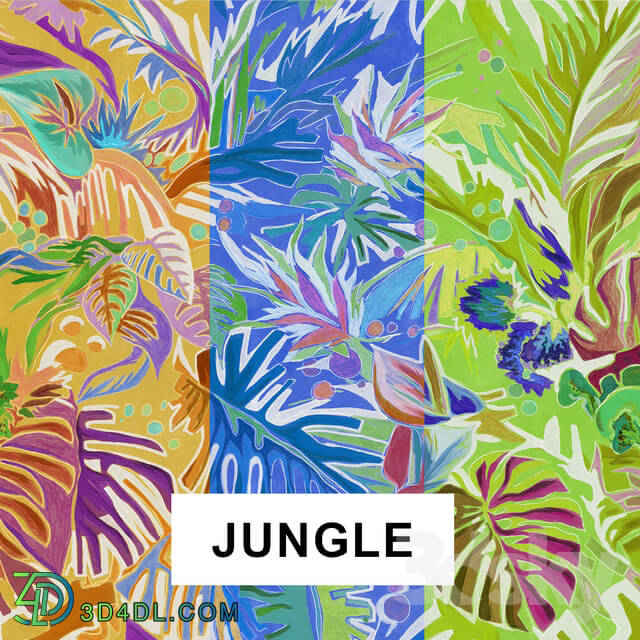 Wall covering - factura _ Jungle