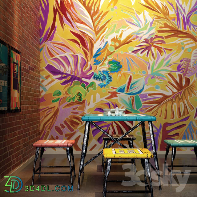 Wall covering - factura _ Jungle