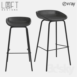 Chair - Bar stool LoftDesigne 30100 model 