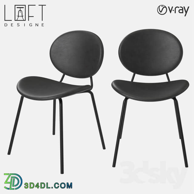 Chair - Chair LoftDesigne 30109 model