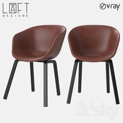 Chair - Chair LoftDesigne 30115 model 