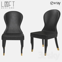 Chair - Chair LoftDesigne 30807 model 