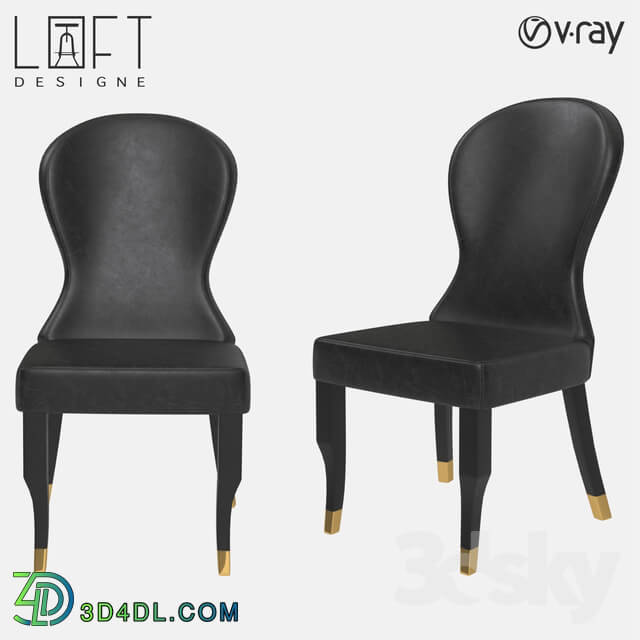 Chair - Chair LoftDesigne 30807 model