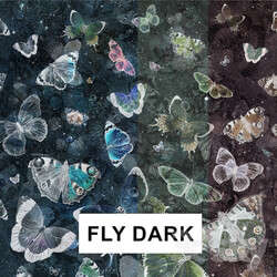 Wall covering - factura _ Fly dark 