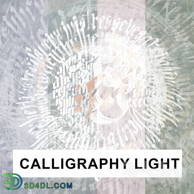 Wall covering - factura _ CALLIGRAPHY LIGHT