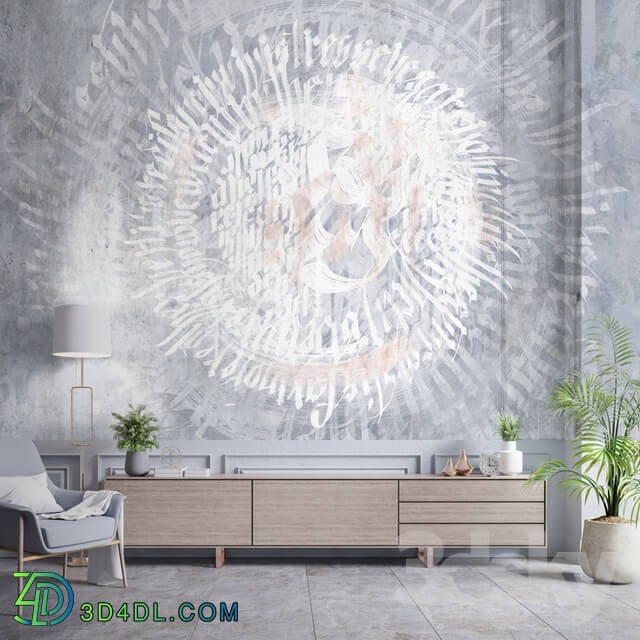 Wall covering - factura _ CALLIGRAPHY LIGHT