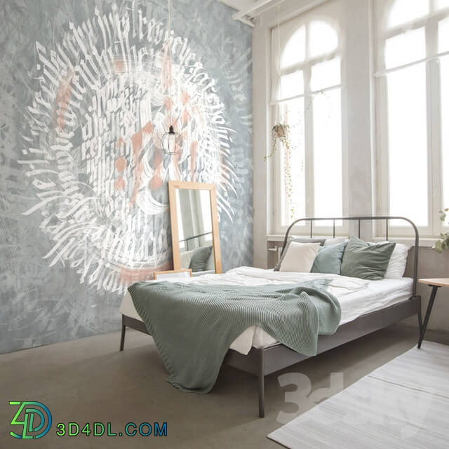 Wall covering - factura _ CALLIGRAPHY LIGHT