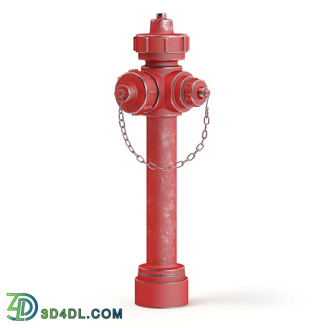 CGaxis Vol113 (02) red fire hydrant
