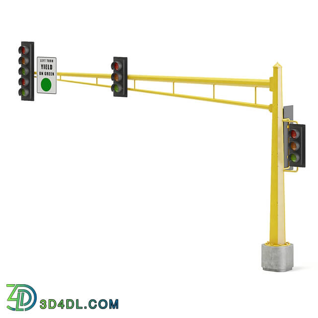 CGaxis Vol113 (11) large traffic lights