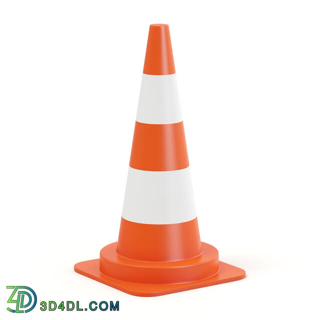 CGaxis Vol113 (36) traffic cone