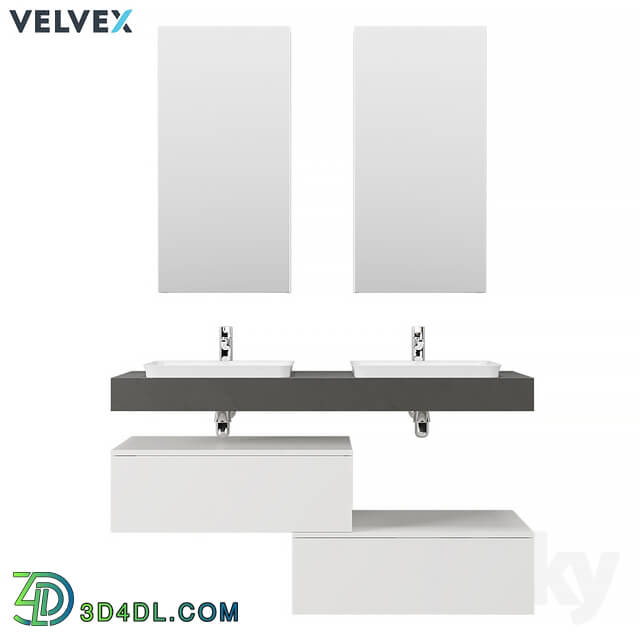 Bathroom furniture - OM Velvex Unique Unit 140