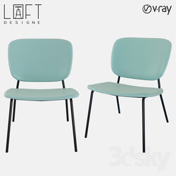 Chair - Chair LoftDesigne 1425 model 