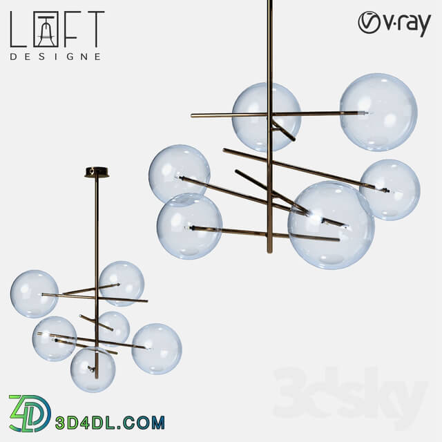 Ceiling light - Pendant lamp LoftDesigne 9404 model