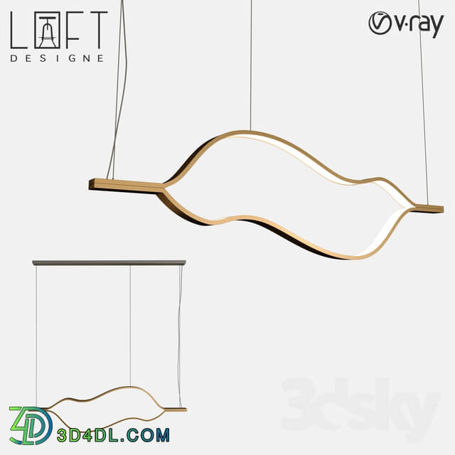 Ceiling light - Pendant lamp LoftDesigne 10877 model