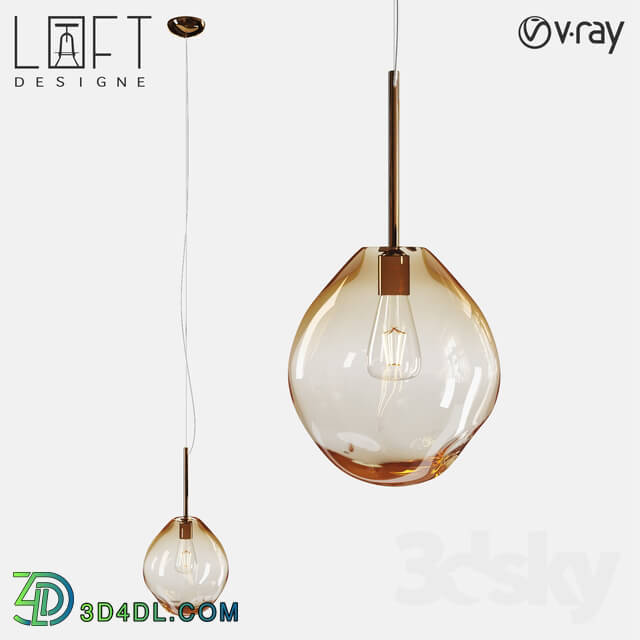 Ceiling light - Pendant lamp LoftDesigne 10888 model