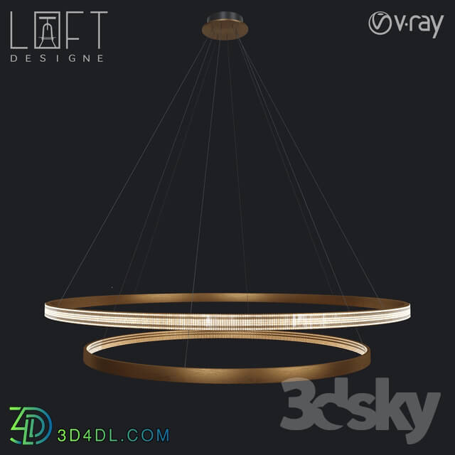 Ceiling light - Pendant lamp LoftDesigne 10895 model